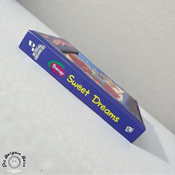 Barney Musical Treasury Sweet Dreams Sound Board Book Interactive Bedtime *RARE* - Picture 4 of 6